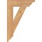Ekena Millwork Traditional Traditional Smooth Bracket, Western Red Cedar, 3 1/2"W x 16"D x 24"H BKT04X16X24TRA01SWR - alternate 3